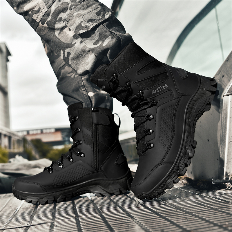 Suede Ankle Boot - Sepatu Bot Taktis Baru 2025 Sepatu