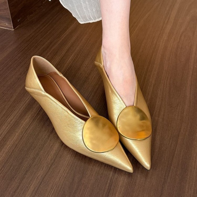 Women'S Heels - Sepatu Wanita Flat Slip On Ujung