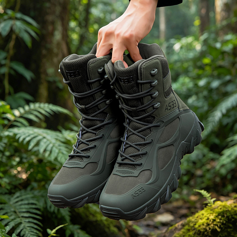 Suede Ankle Boot - Sepatu Bot Taktis Pria Sepatu Bot