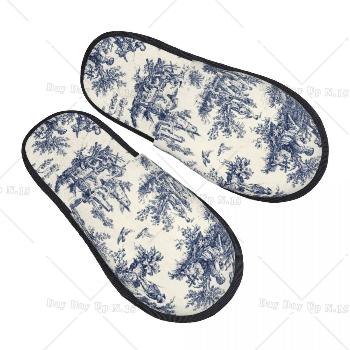 Women'S Shoes Navy Blue - Toilet Vintage wanita, sandal busa memori