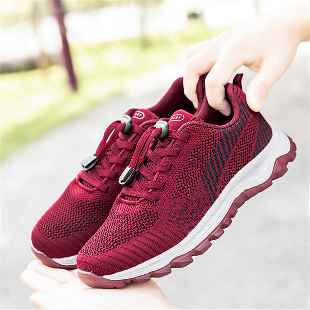 Women Shoes Luxury Brand - Sepatu Wanita Coklat Dua Strip Sumer,