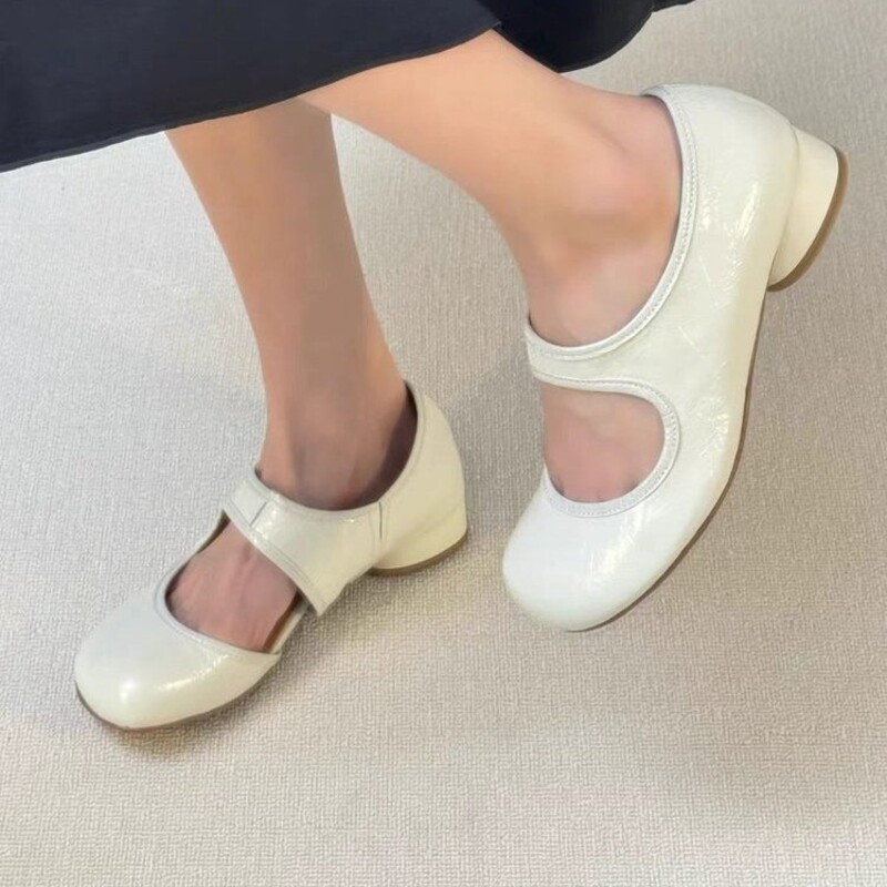 Women Shoes Luxury Brand - Sepatu Pantofel Wanita Sepatu Kulit Mary