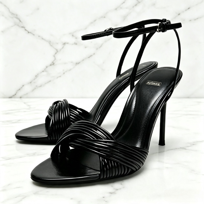 Sandal Stiletto Tali Depan Mod - Women Shoes Luxury Brand ulasan dan harga