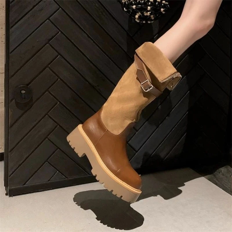 Sepatu Bot Panjang Wanita Musi - Women'S Shoes Y2K ulasan dan harga