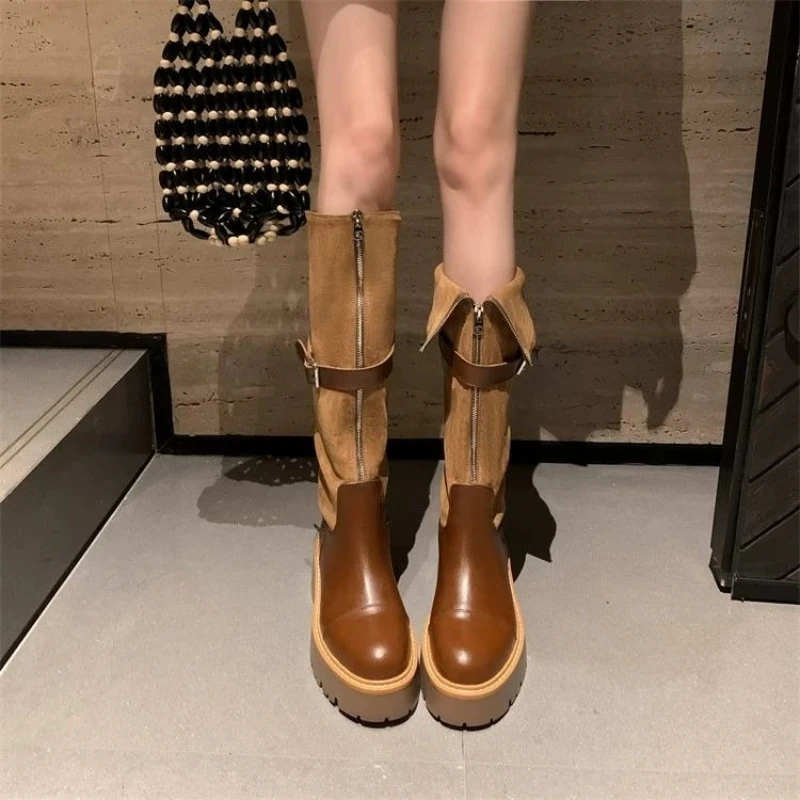 Sepatu Bot Panjang Wanita Musi - Women'S Shoes Y2K ulasan dan harga