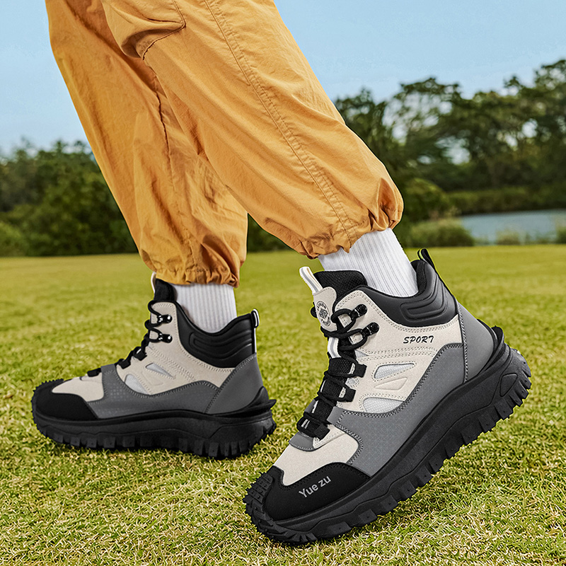Sepatu bot pria model high-top - Suede Ankle Boot ulasan dan harga