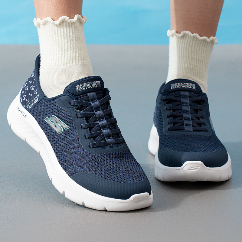 Skechers 125525-NVY Sepatu Sli - Women'S Shoes Navy Blue ulasan dan harga