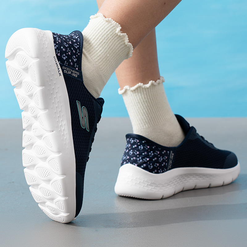 Skechers 125525-NVY Sepatu Sli - Women'S Shoes Navy Blue ulasan dan harga