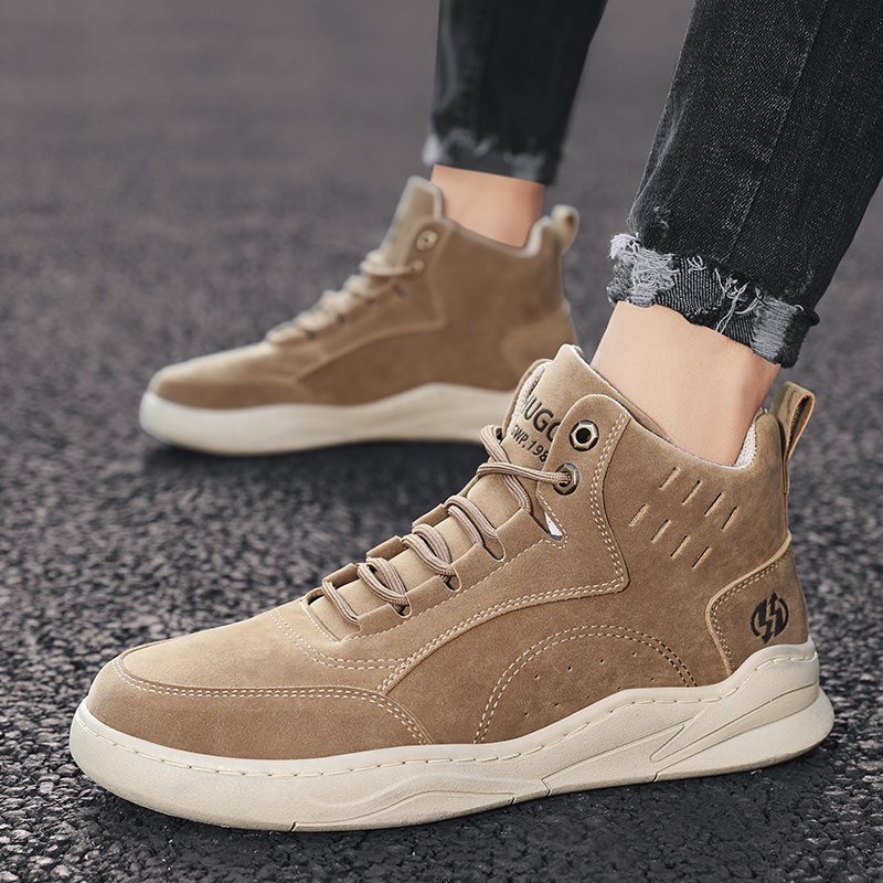 Sepatu Boots Tinggi Pria Sepat - Suede Ankle Boot ulasan dan harga