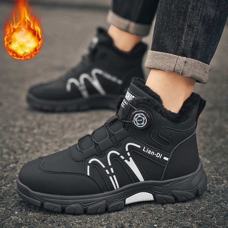 Sepatu Bot Salju Pria Model Ba - Suede Ankle Boot ulasan dan harga