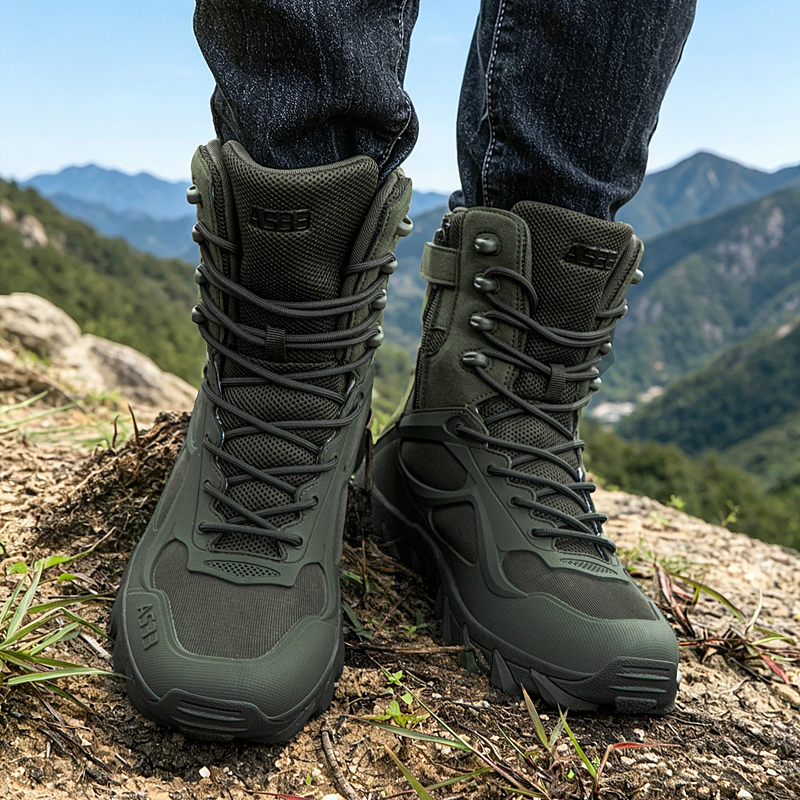 Sepatu Bot Taktis Pria Sepatu  - Suede Ankle Boot ulasan dan harga