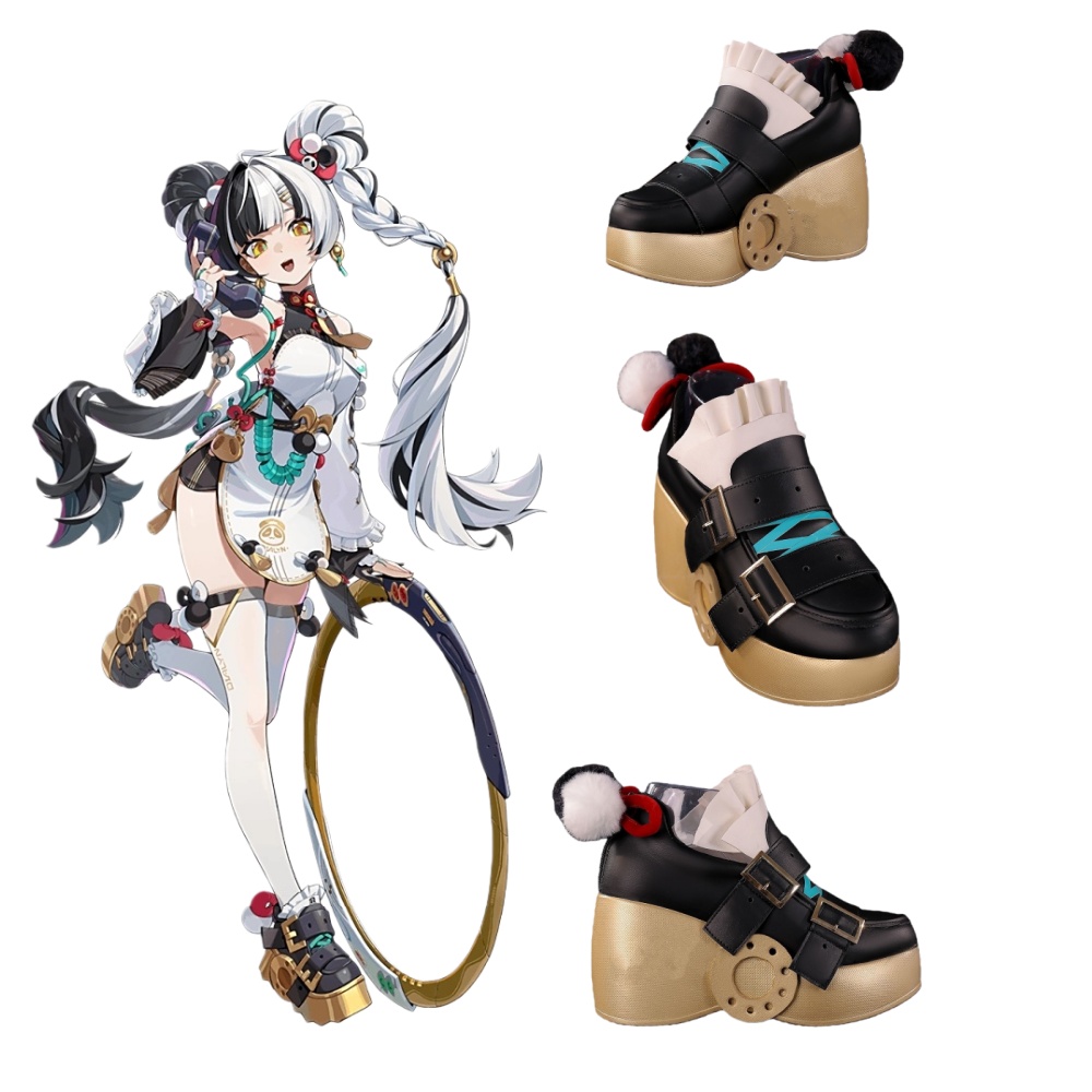 Sepatu Cosplay Zenless Zone Ze - Women'S Shoes Zone ulasan dan harga