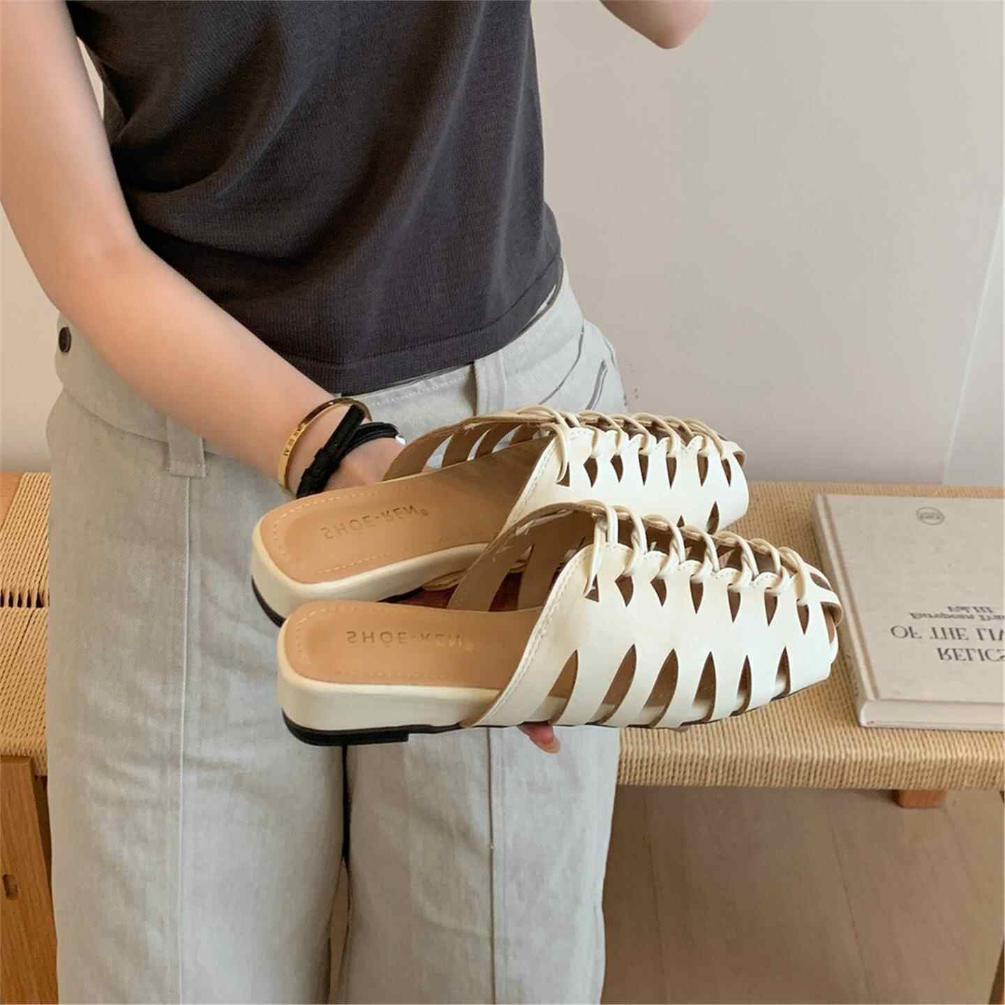 Sepatu Pantai Wanita Rajutan T - Women Shoes Luxury Brand ulasan dan harga