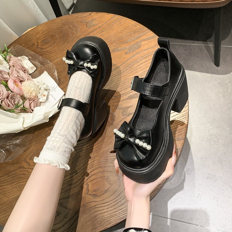 Sepatu Lolita 2026 Hitam Hak S - Women'S Heels ulasan dan harga