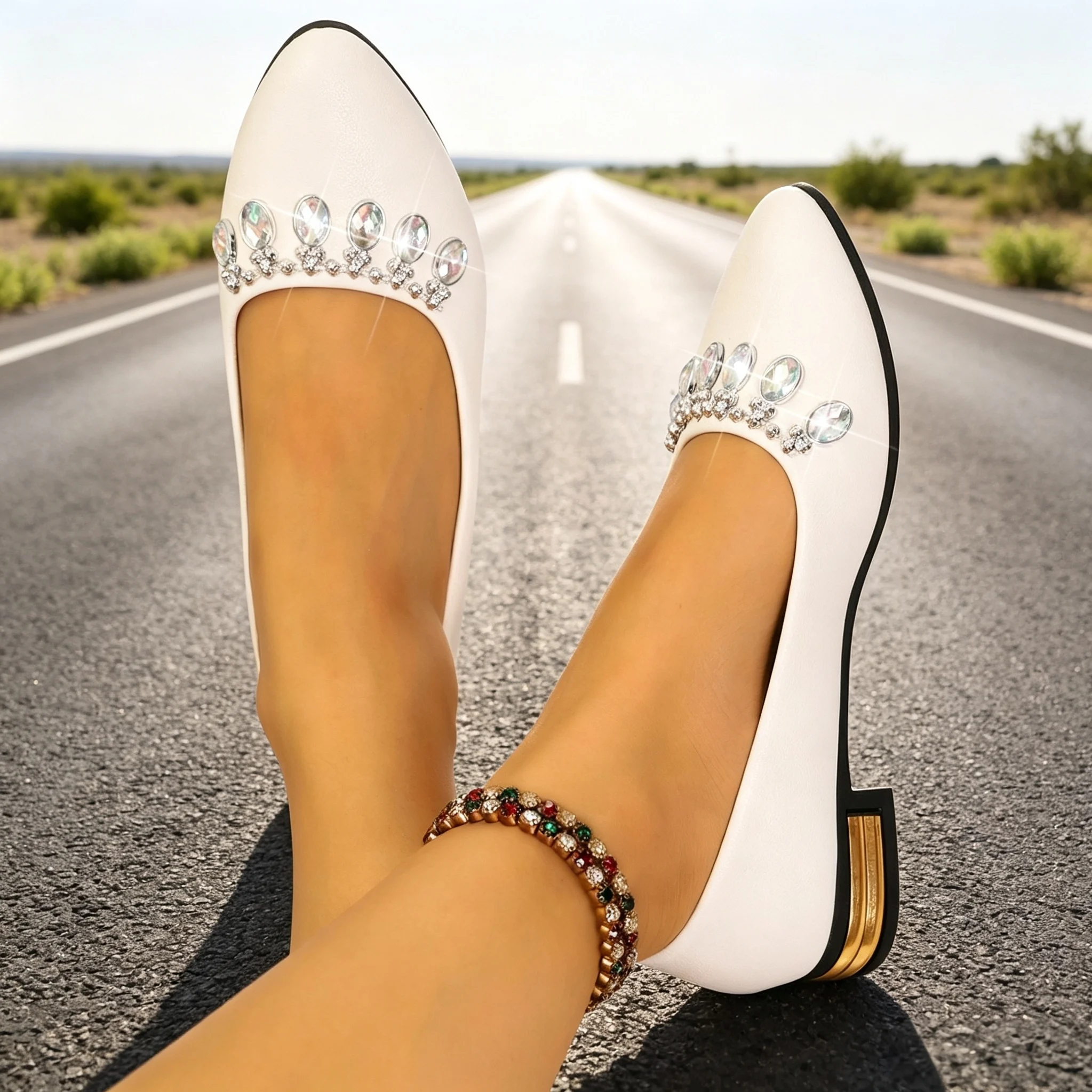 Sepatu Balet Wanita Model Poin - Women'S Heels ulasan dan harga