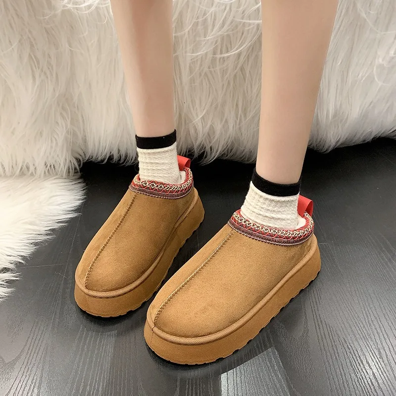 Sepatu bot salju rumbai bulu w - Women Shoes Luxury Brand ulasan dan harga