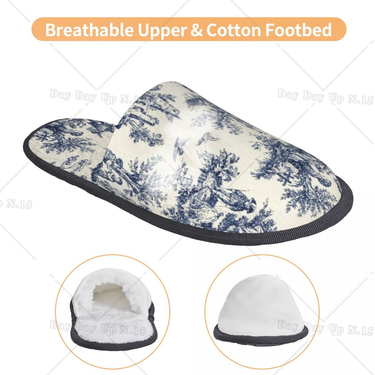 Toilet Vintage wanita, sandal  - Women'S Shoes Navy Blue ulasan dan harga
