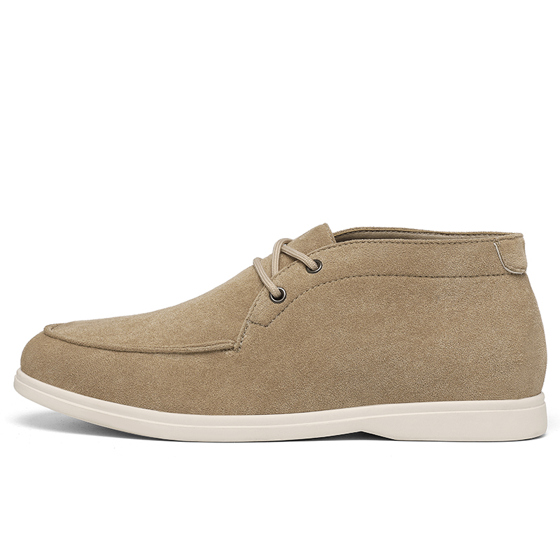 Sepatu Chukka Kulit Suede Gaya - Suede Ankle Boot ulasan dan harga