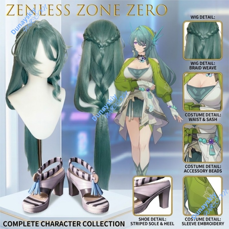 Sepatu Cosplay Zenless Zone Ze - Women'S Shoes Zone ulasan dan harga