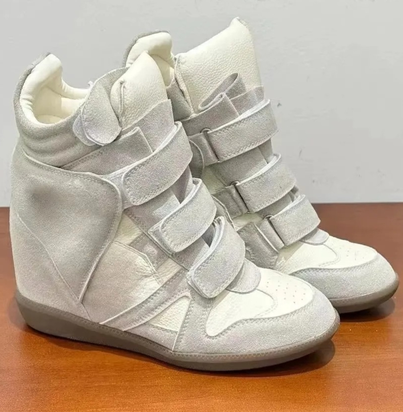 Sepatu Sneakers Wanita Hak Tin - Suede Ankle Boot ulasan dan harga